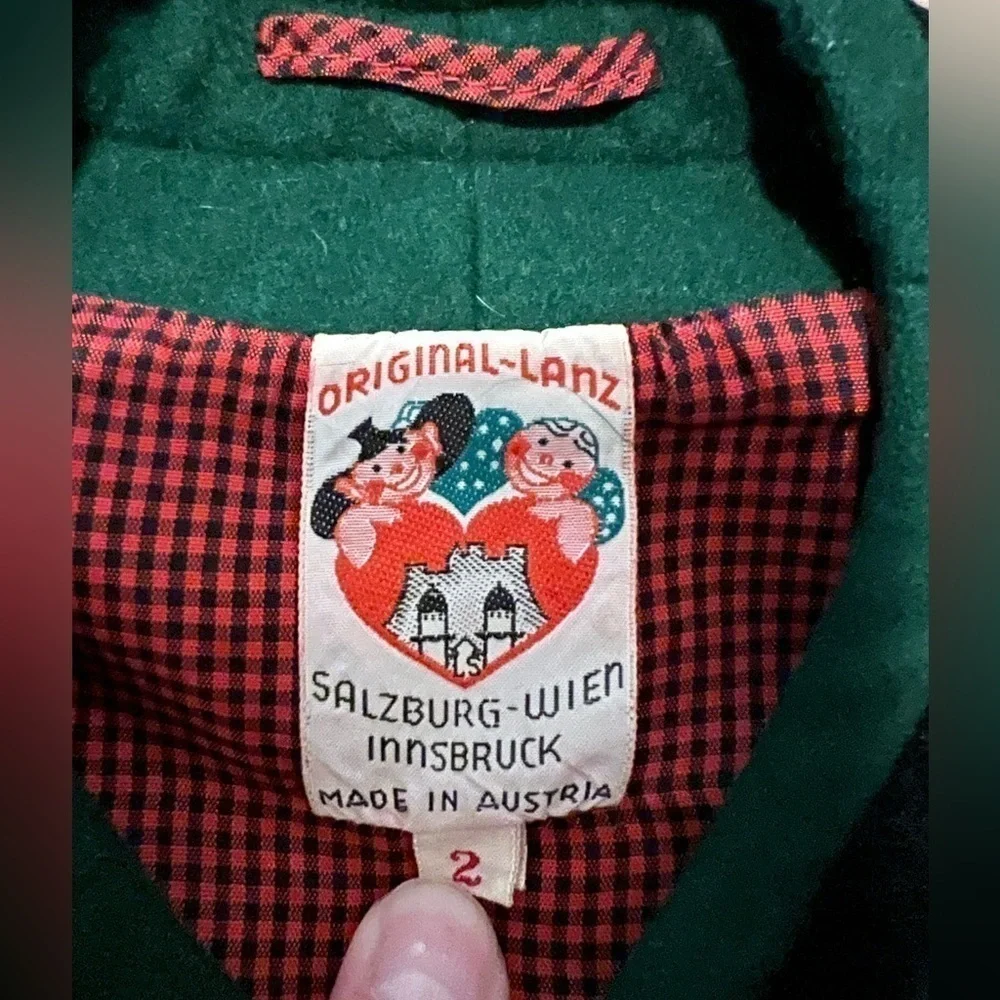 Vintage Original-Lanz Salzburg Wien Innsbruck wool Christmas/Winter jacket. - Picture 6 of 16